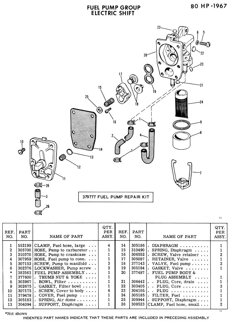 Topic V4 fuel pump diaphragm; supposed to be one spring or two